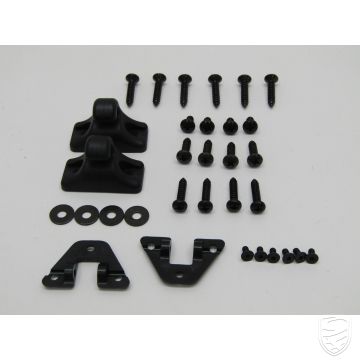 Targadach Halter für Porsche 944 ab '86- 968 Clips Sonnenblende + Schrauben