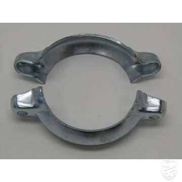 Spannband für Schalldämpfer, ohne Bolzen/Mutter, Ø75 mm, verzinkt für Porsche 911 '76-'89