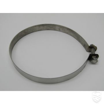 Metall-Spannband für Schalldämpfer, 648 mm, rechts, Edelstahl für Porsche 911 '76-'89