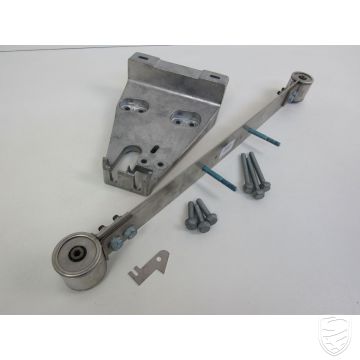 Montagesatz zur Montage eines 2.7L - 3.2L Schalldämpfers an einem 2,5L Porsche 986 Boxster