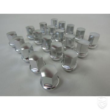 Satz 20x Radmutter, Alu, Chrom, M14x1,5 für Porsche 911 964 944 968 928 924