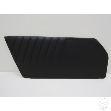 Türverkleidung, schwarzes Vinyl, links für Porsche 911 '74-'89