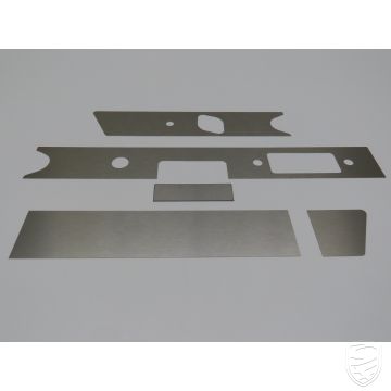 Zierleiste für Armaturenbrett mit Aschenbecher, 104x30 mm, poliert, LHD für Porsche 911 '67 912