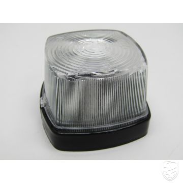 Standlicht, weiss mit Grundplatte schwarz