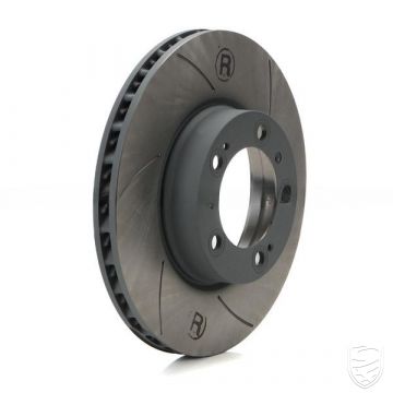 Bremsscheibe SEBRO, geschlitzt, Vorderachse, rechts für Porsche 997 996 987 986