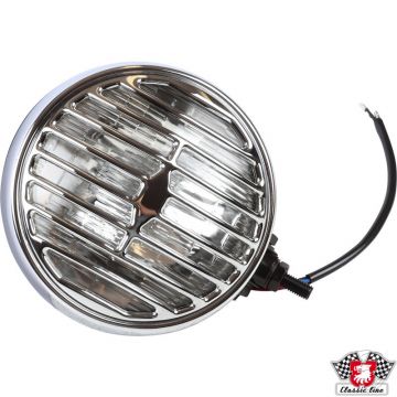Spot/Nebelscheinwerfer mit Chromring und Klarglas, 12V, 60W für Porsche 356 /A/B/C