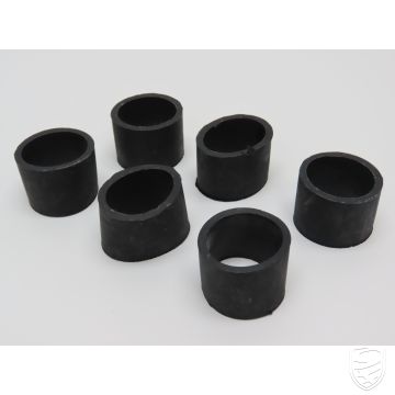 6x Gummimanschette, Ansaugstutzen für Porsche 911 '74-'77