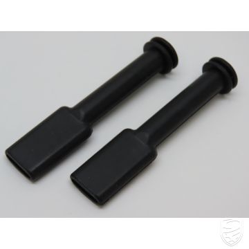 Set 2x Wasserablauf Gummi, Tülle Reserveradkasten für Porsche 356 911 '63-'89 912