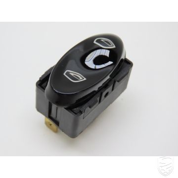 Schalter für elektrische Fensterheber, schwarz glänzend für Porsche 986 Boxster 996
