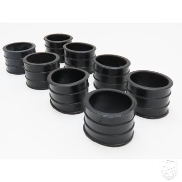 8x Gummimanschette Ansaugkrümmer, 45 mm Innendurchmesser für Porsche 928