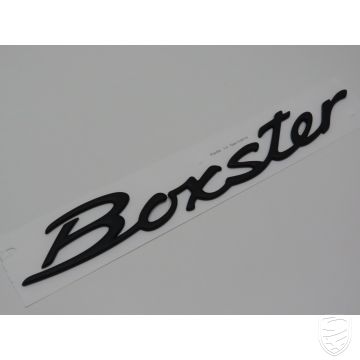 Emblem 'Boxster' schwarz für Porsche 986 987.1 Boxster