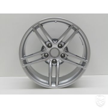 Porsche 991 C4/C4S 19-Zoll Felge Rad "Carrera" 11J x 19 ET48 briliantsilber