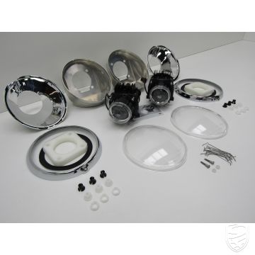 LED-Scheinwerfersatz im "Singer-Style“ für Porsche 911 '65-'89 964