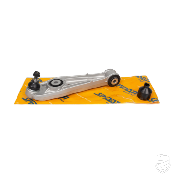 Tragarm mit Buchsen, Kugelgelenk und Befestigungsmaterial, SPIDAN, unten, links=rechts für Porsche 997 996 987 986