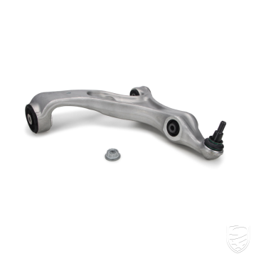 Querlenker mit Lager, Gelenk und Kontermutter, LEMFÖRDER, Vorderachse links, unten für Porsche 958 Cayenne