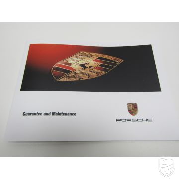 NEU+ORIG Porsche  996 986 Serviceheft Checkheft Wartungsheft Pflegepass 5/99 (englische Version)