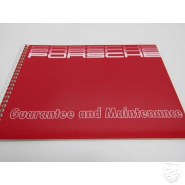 NEU+ORIG. Porsche 924 944 911 928 Serviceheft Checkheft Wartungsheft Pflegepass 5/86 (englische Version)