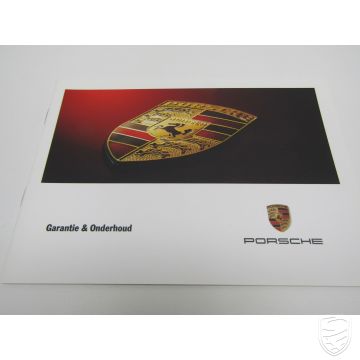 ERSTAUSGABE Porsche 996 986  Serviceheft Checkheft Wartungsheft Pflegepass 5/99 (Niederländische Version)