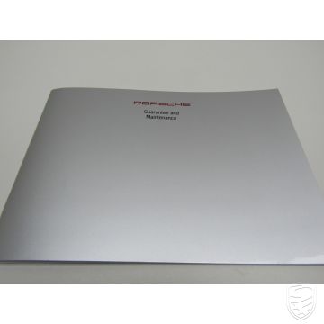 NEU+ORIG. Porsche 993 Serviceheft Checkheft Wartungsheft Pflegepass 8/93 (englische Version)