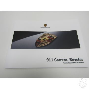 ERSTAUSGABE Porsche 997 987 Boxster Serviceheft Checkheft Wartungsheft Pflegepass 8/07 (englische Version)