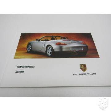 NEU+ORIG. Porsche 986 Boxster Betriebsanleitung Handbuch Bordbuch 11/96 (Niederländische Version)