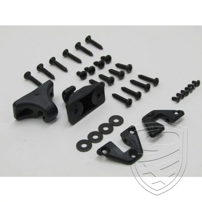 Targadach Halter für Porsche 944 ab '86- 968 Clips Sonnenblende + Schrauben