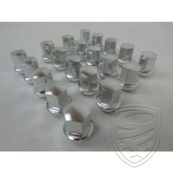 Satz 20x Radmutter, Alu, Chrom, M14x1,5 für Porsche 911 964 944 968 928 924