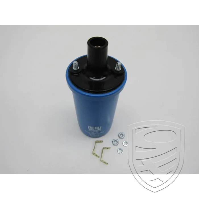 Zündspule, 12 Volt (Blue Coil), BERU fur Porsche 914-4