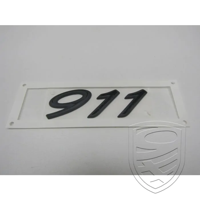 Emblem "911" schwarz für Porsche 911 '65-'89 964 993 996 997