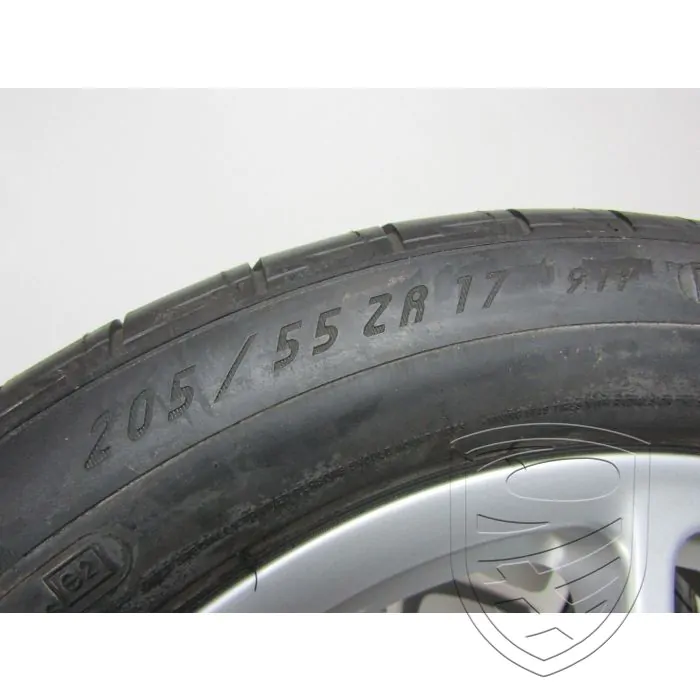 Porsche 987 Boxster Cayman 17-Zoll "Cayman" Satz Kompletträder Sommerräder Felgen + Reifen Sommerreifen MICHELIN