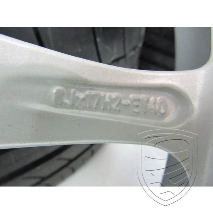 Porsche 987 Boxster Cayman 17-Zoll "Cayman" Satz Kompletträder Sommerräder Felgen + Reifen Sommerreifen MICHELIN