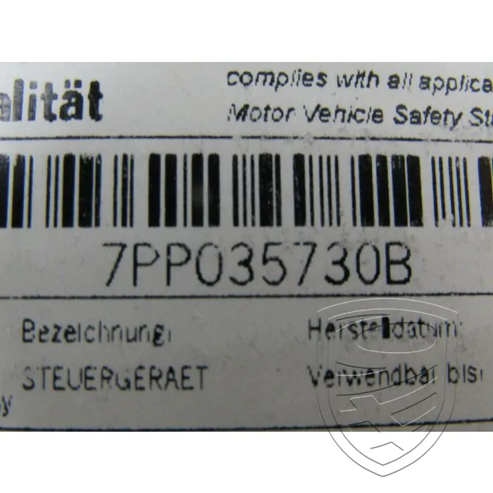 Porsche 95B 970 958 991 981 Steuergerät Interfacebox Telefon