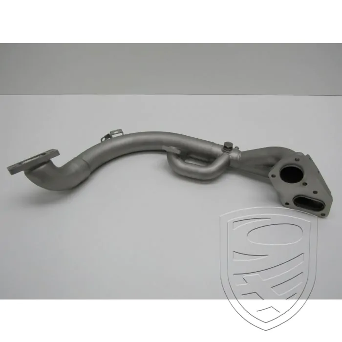 Turbo bypass Rohr, Edelstahl, glasperlengestrahlt für Porsche 911 Turbo '75-'89 / 964 Turbo