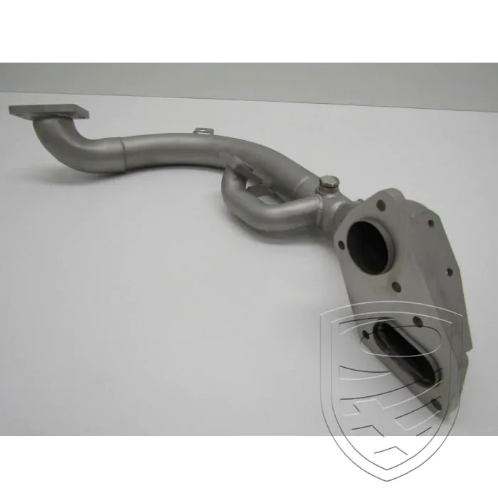 Turbo bypass Rohr, Edelstahl, glasperlengestrahlt für Porsche 911 Turbo '75-'89 / 964 Turbo