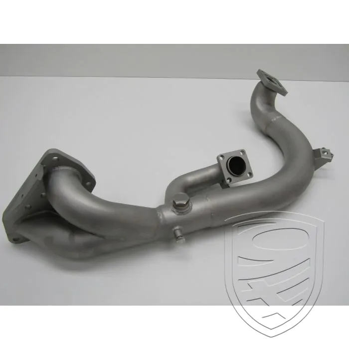 Turbo bypass Rohr, Edelstahl, glasperlengestrahlt für Porsche 911 Turbo '75-'89 / 964 Turbo