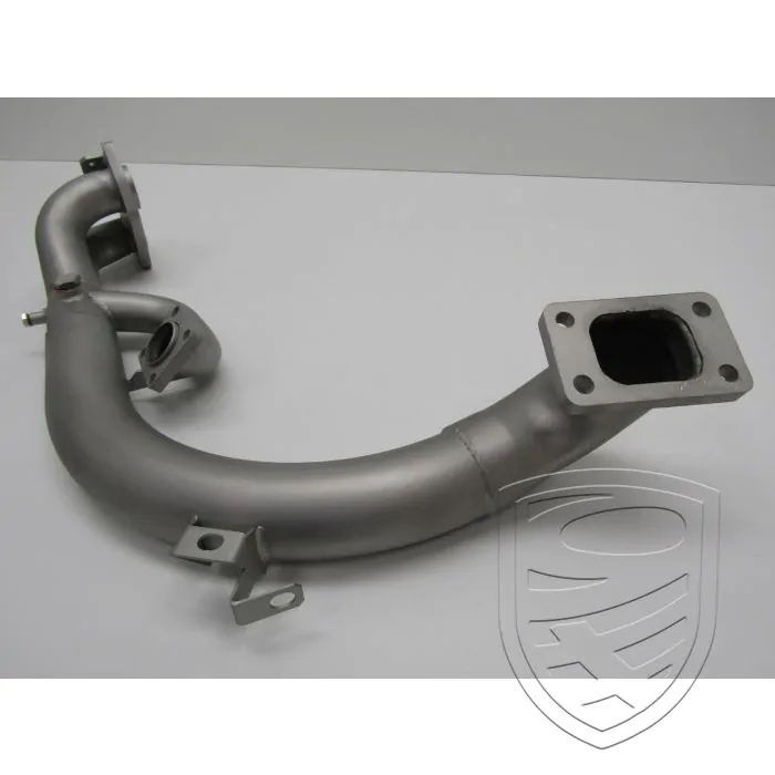 Turbo bypass Rohr, Edelstahl, glasperlengestrahlt für Porsche 911 Turbo '75-'89 / 964 Turbo