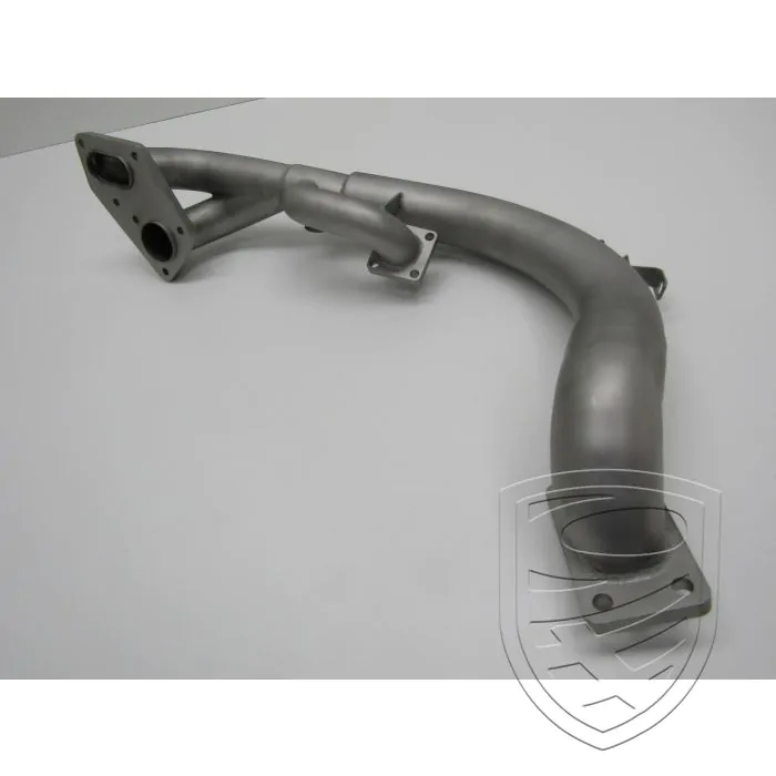 Turbo bypass Rohr, Edelstahl, glasperlengestrahlt für Porsche 911 Turbo '75-'89 / 964 Turbo