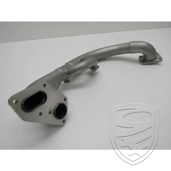 Turbo bypass Rohr, Edelstahl, glasperlengestrahlt für Porsche 911 Turbo '75-'89 / 964 Turbo