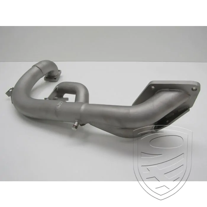 Turbo bypass Rohr, Edelstahl, glasperlengestrahlt für Porsche 911 Turbo '75-'89 / 964 Turbo