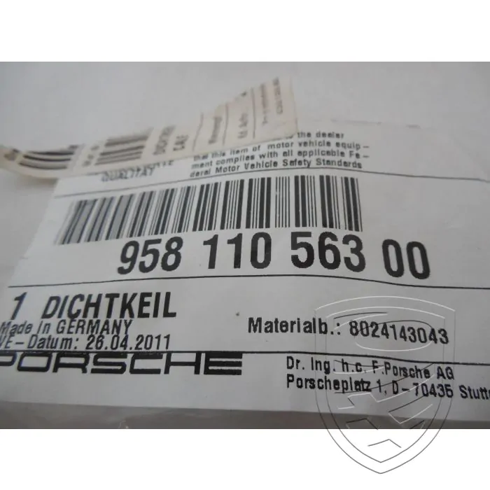 Porsche 958 Cayenne Mk1 '11-'14 Dichtkeil Luftführung links