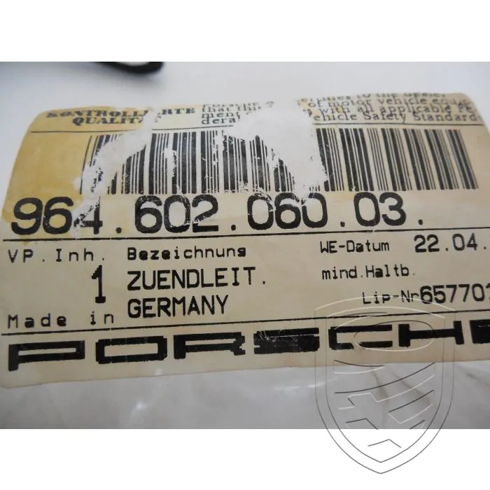 Porsche 911 964 M64.01/02/03 Zündleitung Zylinder 3