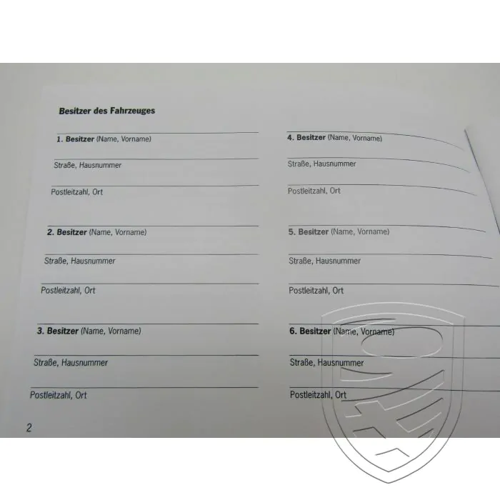 NEU+ORIG. Porsche 997 987 Serviceheft Checkheft Wartungsheft Pflegepass 5/05