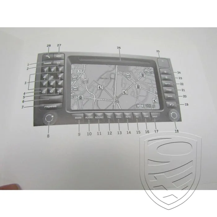 Porsche 955 Cayenne Serviceheft Checkheft Wartungsheft Pflegepass PCM (Porsche Communication Management) 4/04 (Niederländische Version)