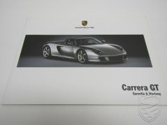 ERSTAUSGABE Porsche 980 Carrera GT Serviceheft Checkheft Wartungsheft Pflegepass 7/03