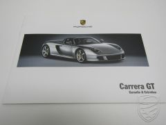 ERSTAUSGABE Porsche 980 Carrera GT Serviceheft Checkheft Wartungsheft Pflegepass 5/04 (französische Version)