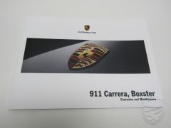 ERSTAUSGABE Porsche 997 987 Boxter Serviceheft Checkheft Wartungsheft Pflegepass 8/05 (englische Version)